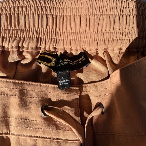 NWOT Women’s caramel color pants by Serena Williams size L. Lge frontal pockets - Picture 4 of 4